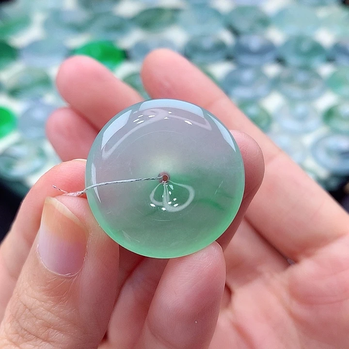 颈饰未镶嵌翡翠编号66-尺寸25.6/5.4