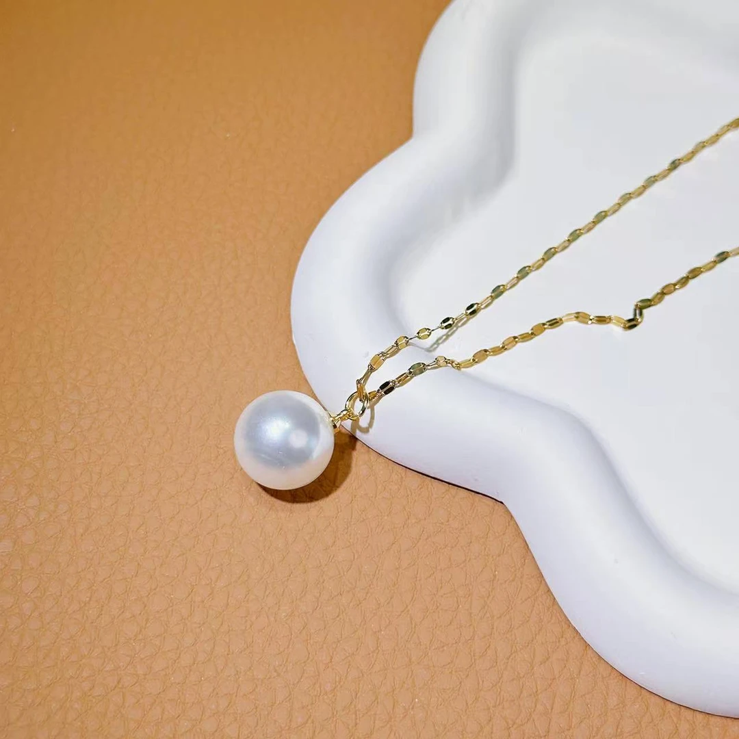 小清新珠珠耳坠项链简约百搭网红同款M2059