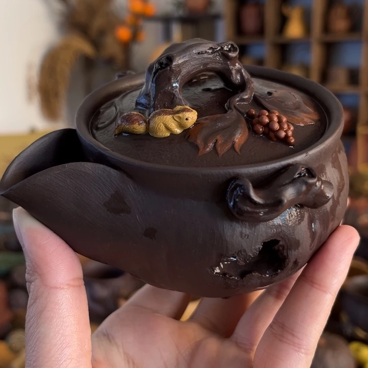 梧***灯紫砂茶壶紫砂壶紫砂茶壶