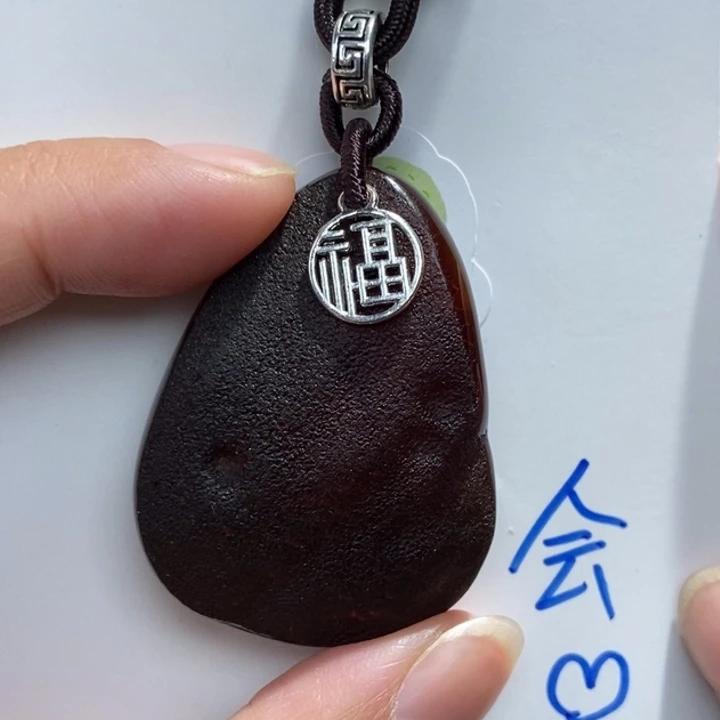 定制琥珀未镶嵌琥珀蜜蜡吊坠