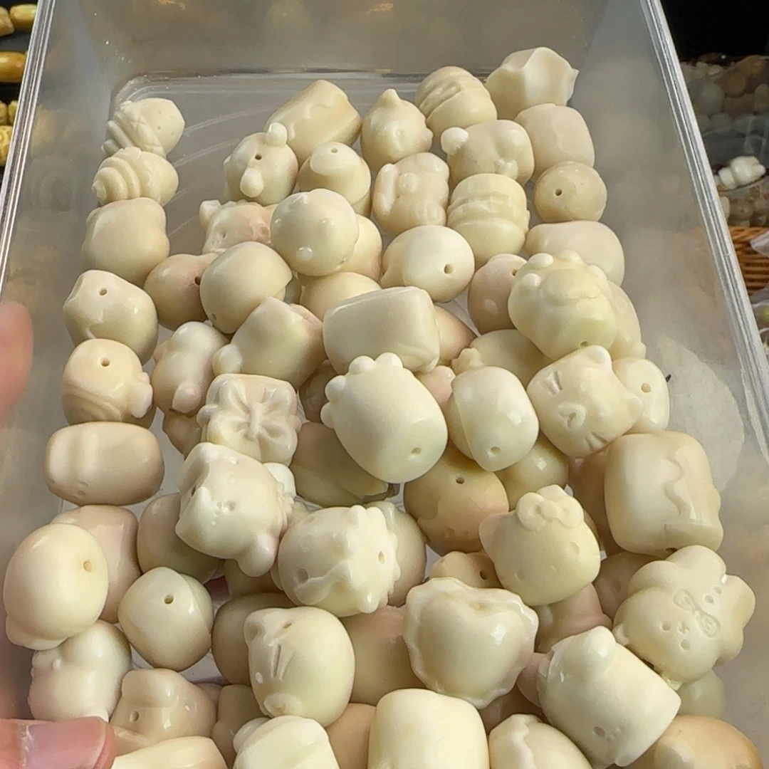 吊坠菩提根/象牙果微瑕疵80颗混批发无售后