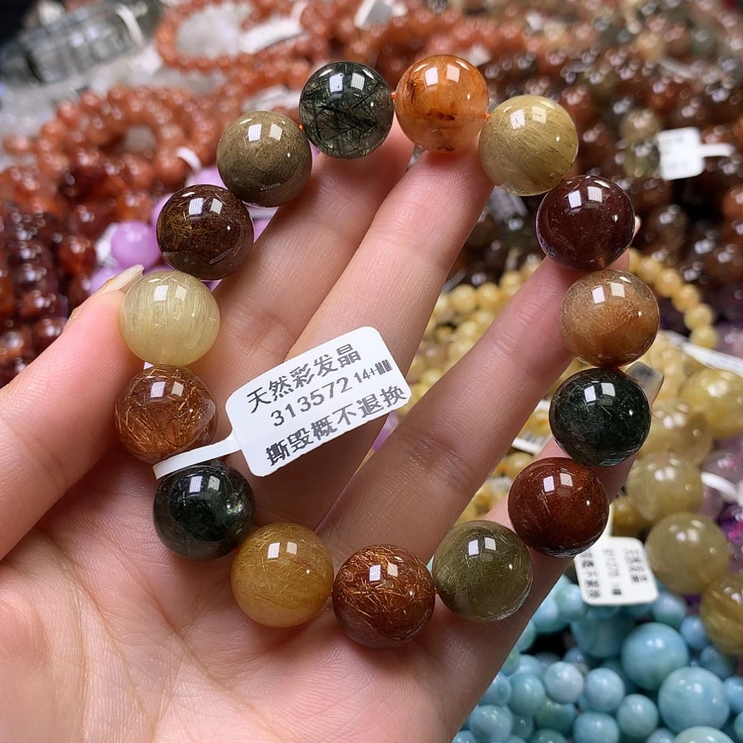 未镶嵌手链水晶，