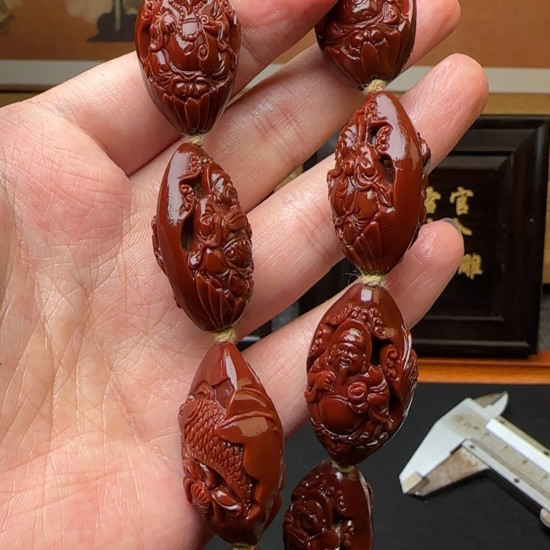 手串/手链橄榄核八大财神