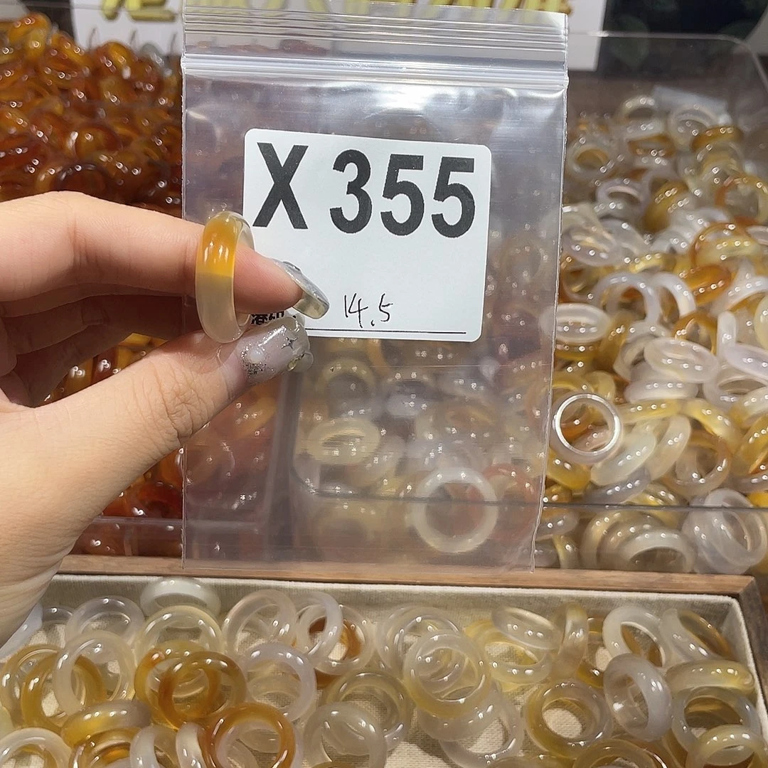 未镶嵌戒指玛瑙/玉髓355