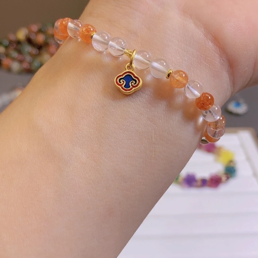 【闪购商品】水晶手链未镶嵌约6mm手链