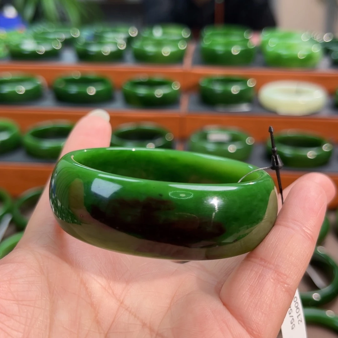 未镶嵌手镯和田玉（碧玉）