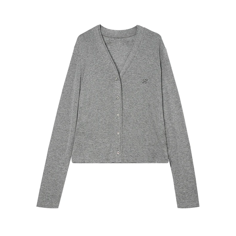 高货老钱风软糯Q弹兰精天丝羊毛春季开衫BLFS5116