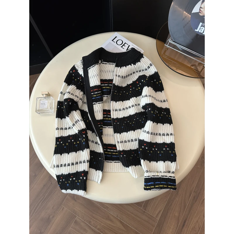 KAISIO春秋满天星开衫上衣时尚百搭针织衫2472922