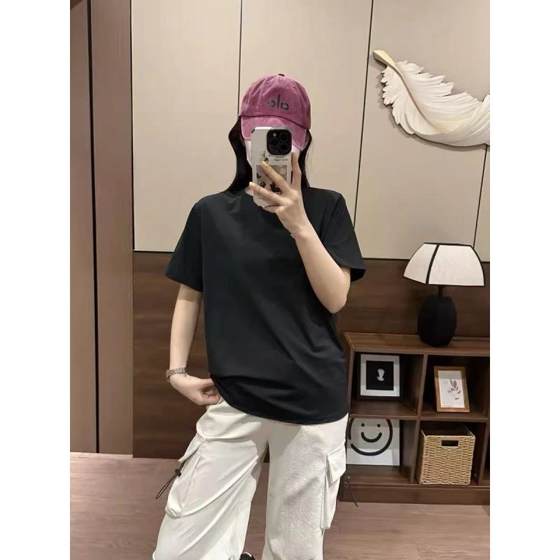 2025年 DS 夏季爆款圆领速干T百搭时尚休闲宽松韩版