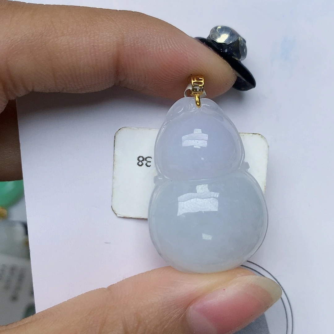 颈饰未镶嵌翡翠天然翡翠