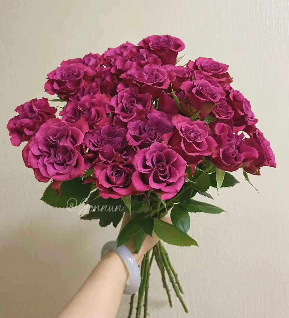 【A级 多头-蓝莓10枝】 同地址2单以上顺丰或德邦空运 云南鲜花