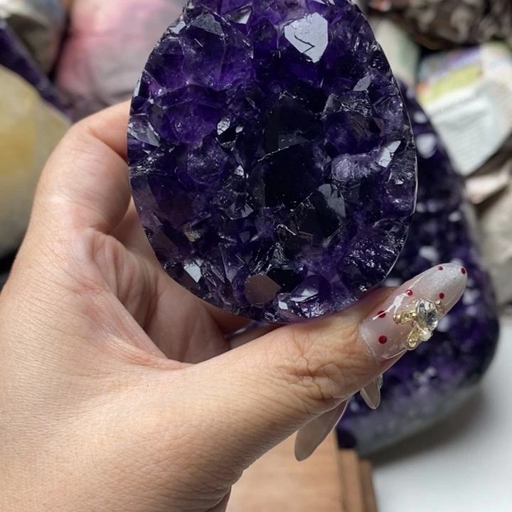 未镶嵌珠宝半成品紫晶