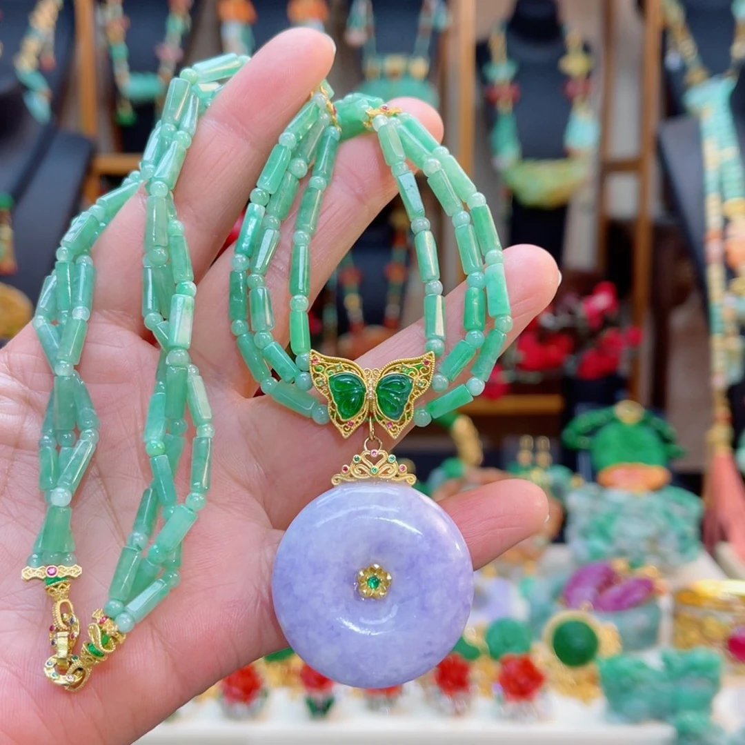 翡翠颈饰合金48小时鉴赏期