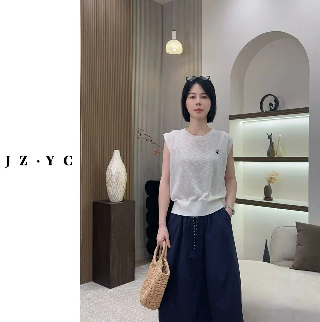 【洁子推荐】 2025夏季新款256799韩版圆领飞袖休闲上衣JZYC256799