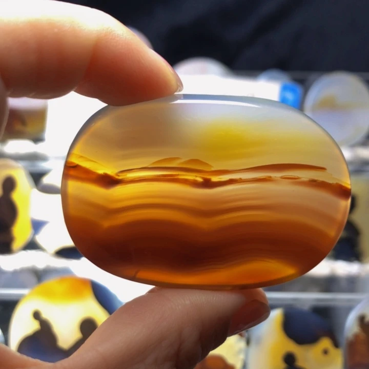 合金玛瑙/玉髓珠宝奇石84