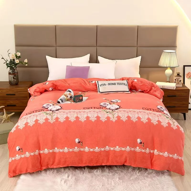 【整合1】婴儿绒被套冬季加绒加厚珊瑚绒被套单件保暖毛毛绒被罩