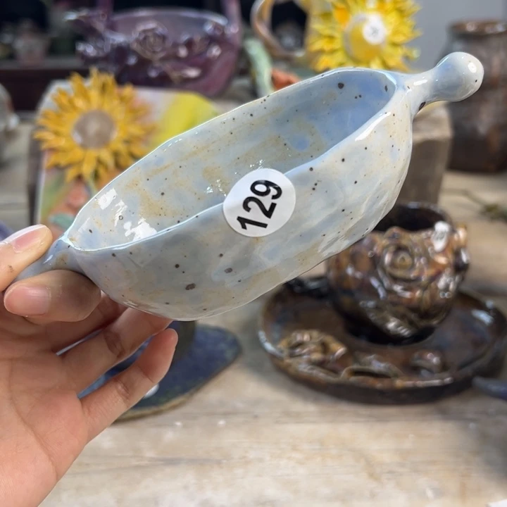 盘懿树日式手捏餐具茶具