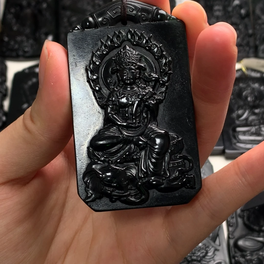 天然a货钢琴黑挂件