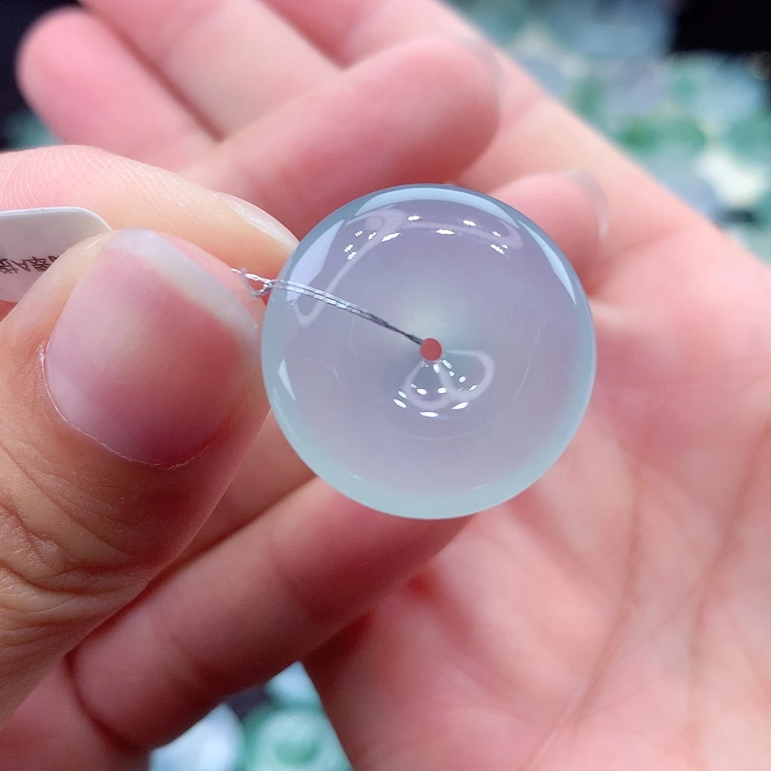 颈饰未镶嵌翡翠编号9尺寸21.7-5.5