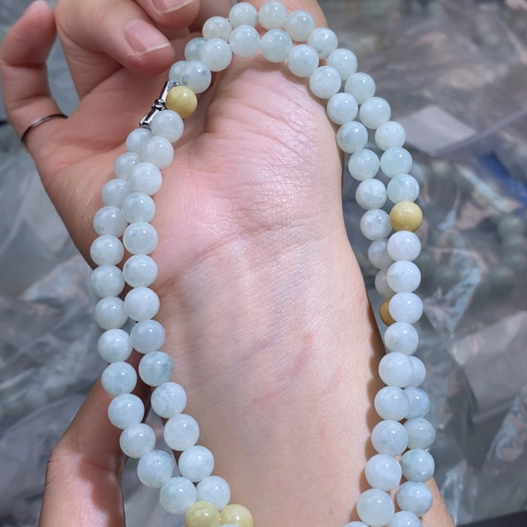 未镶嵌手串翡翠手串