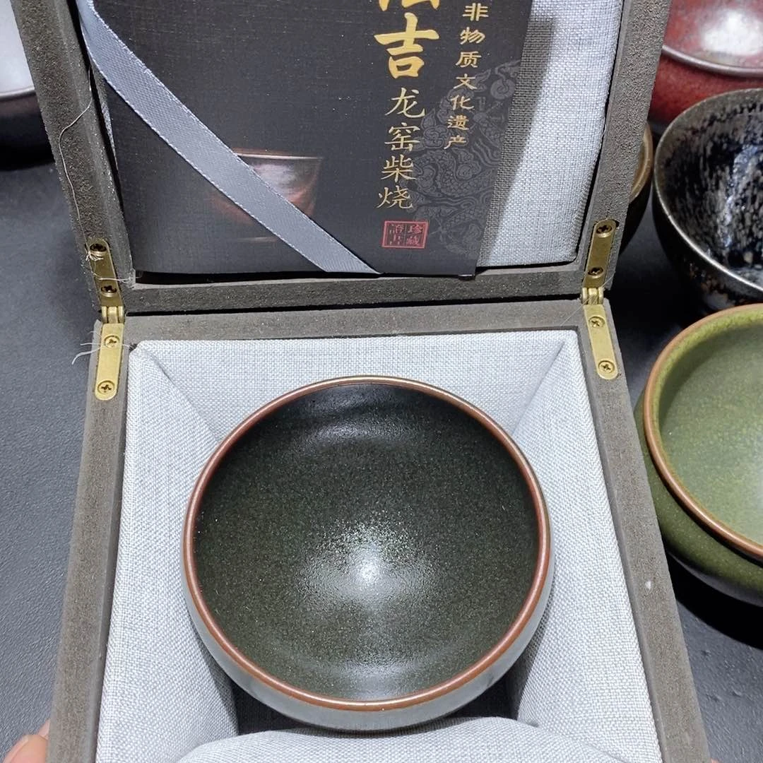 茶盏建盏主人杯品茗杯茶壶茶具