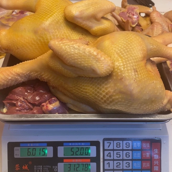 低温冷冻60天中国大陆食用农产品鸡