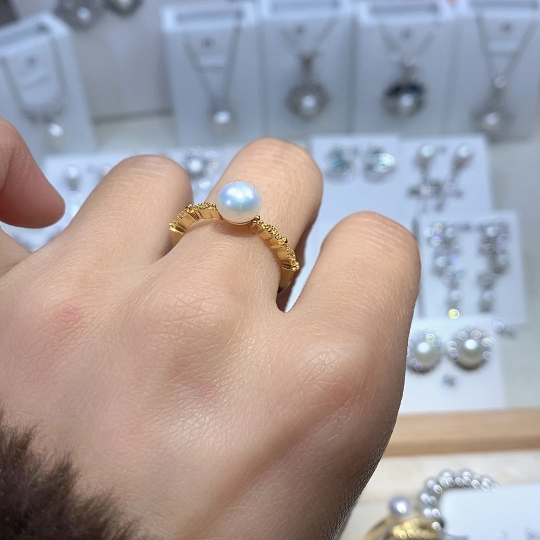 未镶嵌耳饰淡水珍珠