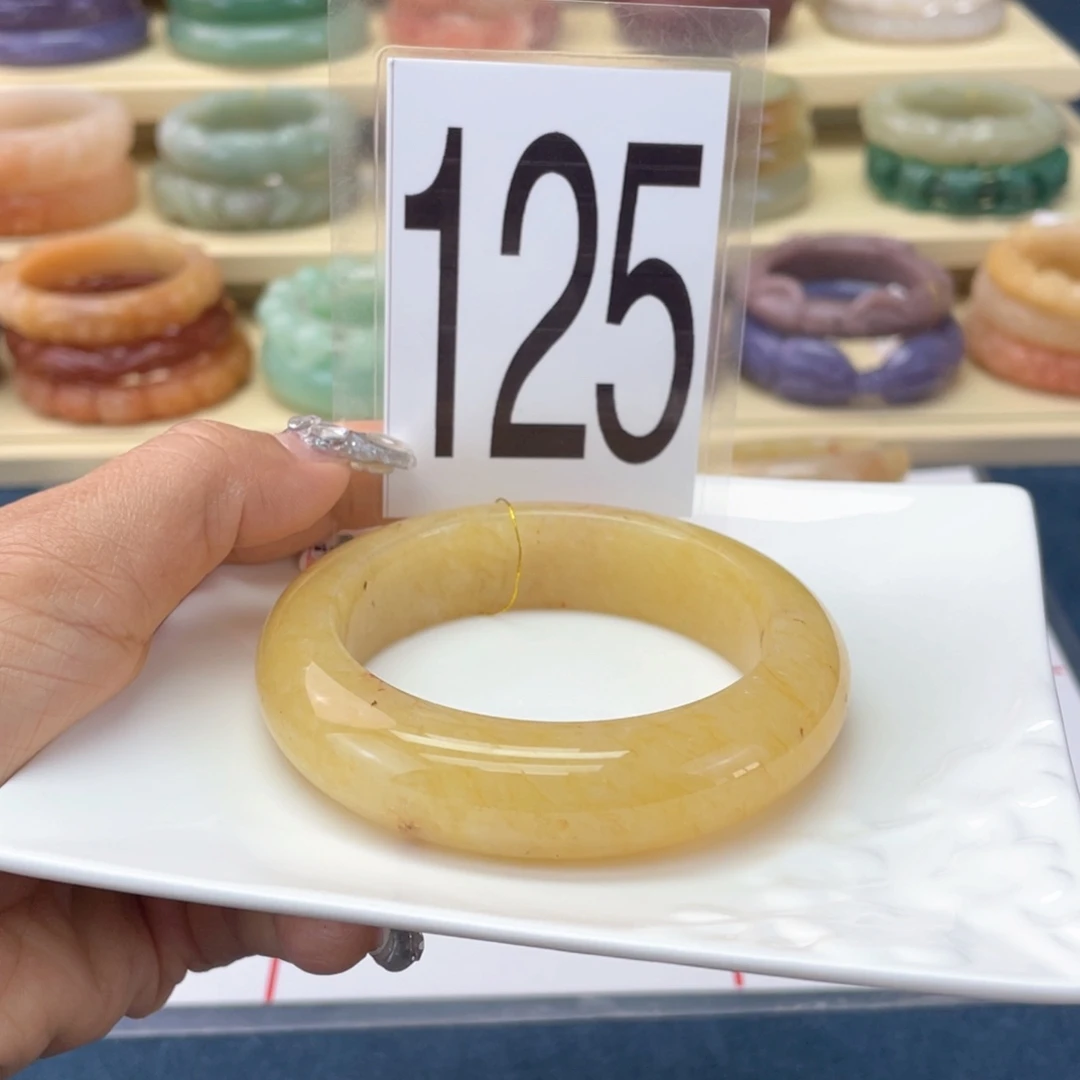 石英质玉未镶嵌手镯