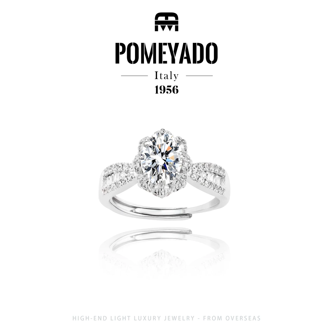 【挪威晚星】Pomeyado百搭气质开口戒指F2595