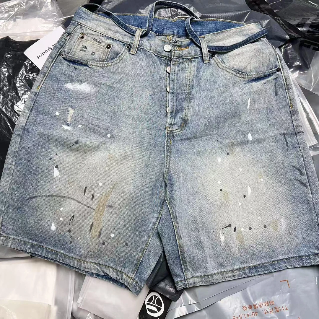 富贵家--ac牛仔短裤