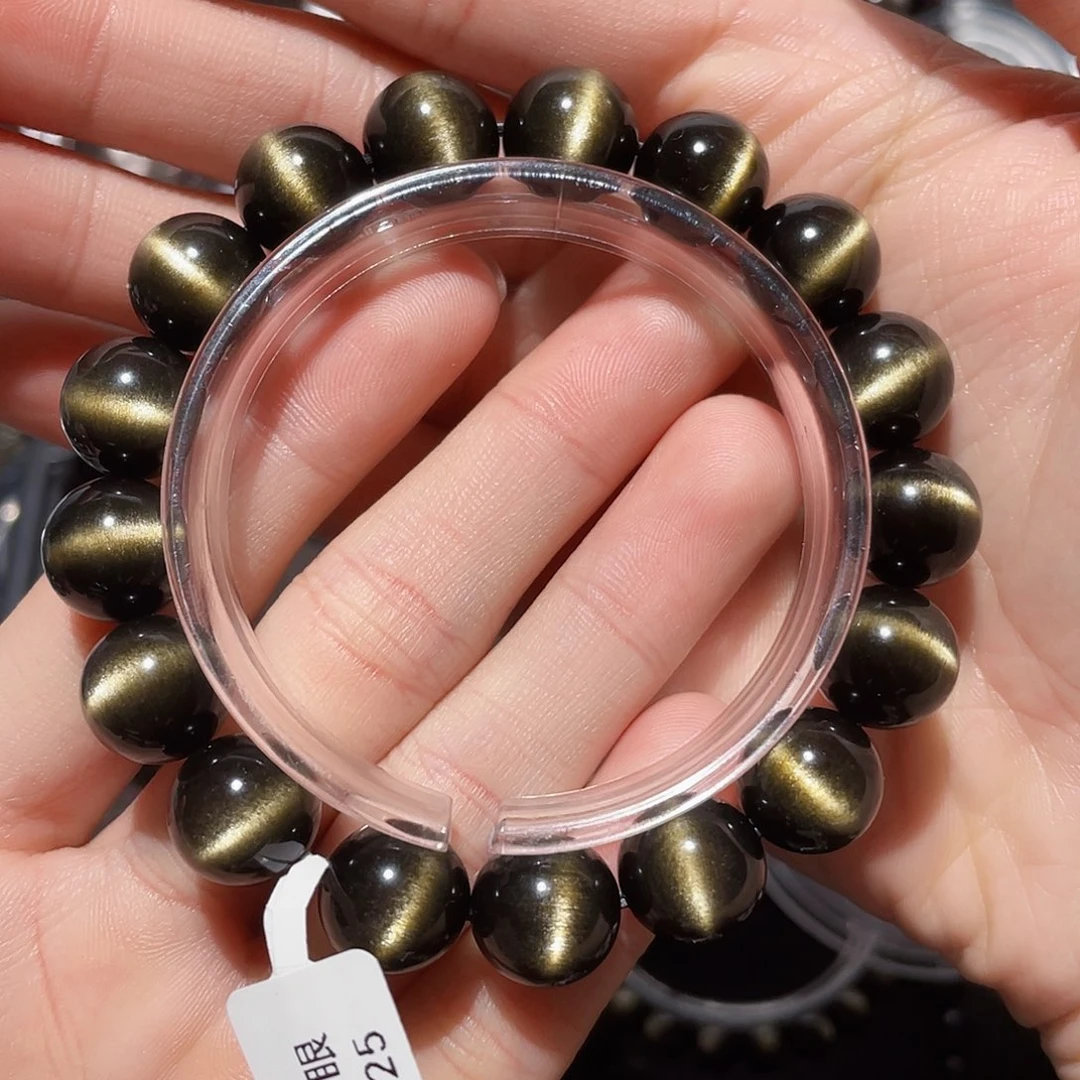 黑曜岩手链未镶嵌Z**~