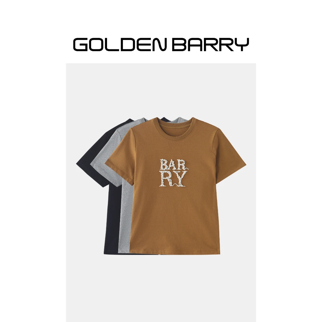 |201946巴洛克珍珠少女短袖T恤