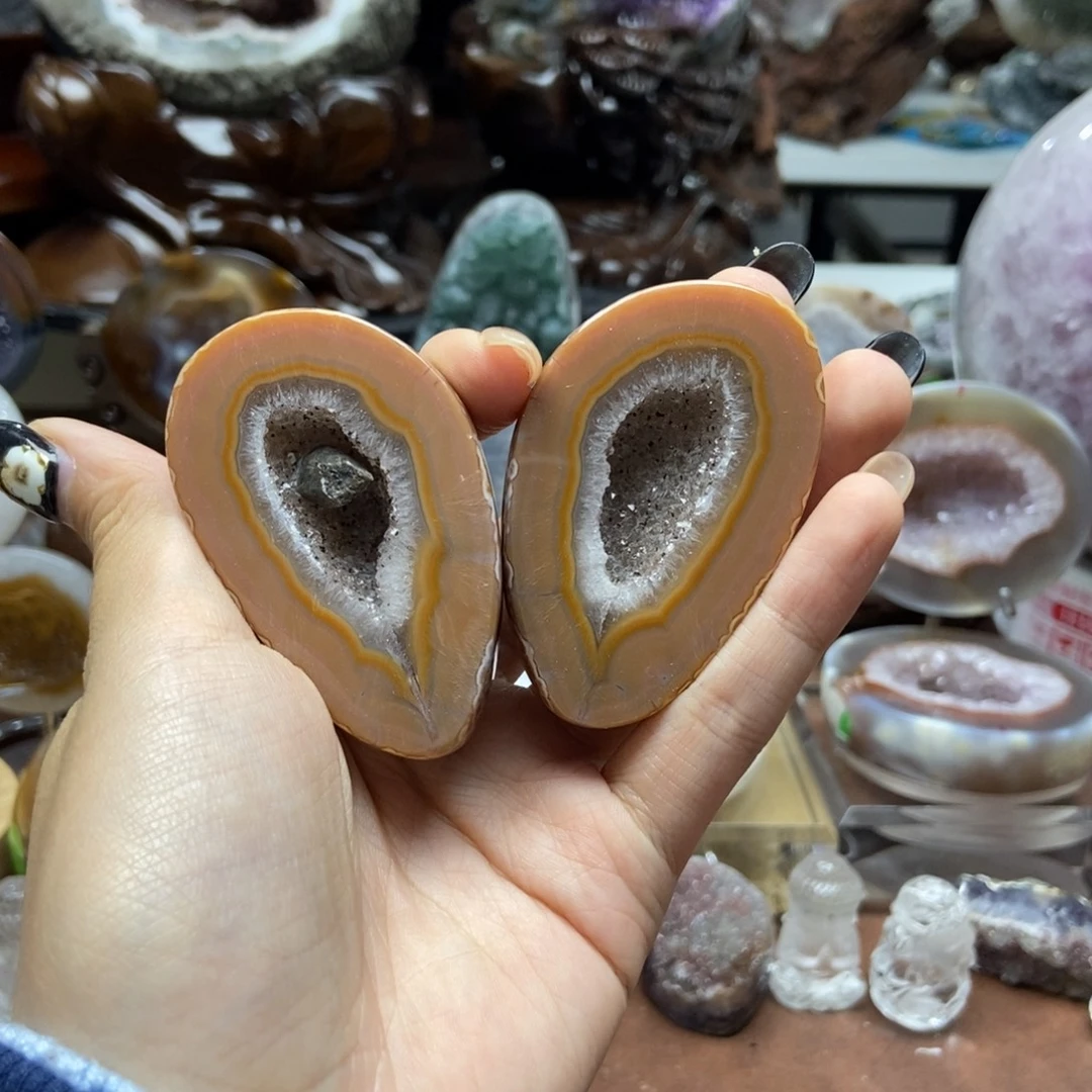 紫晶摆件未镶嵌水晶