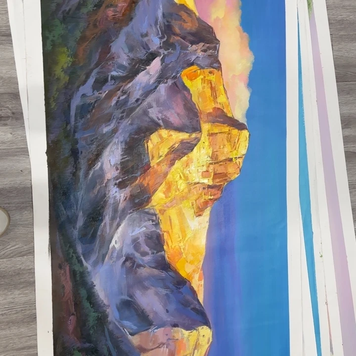 油画在一起的时候就是不想