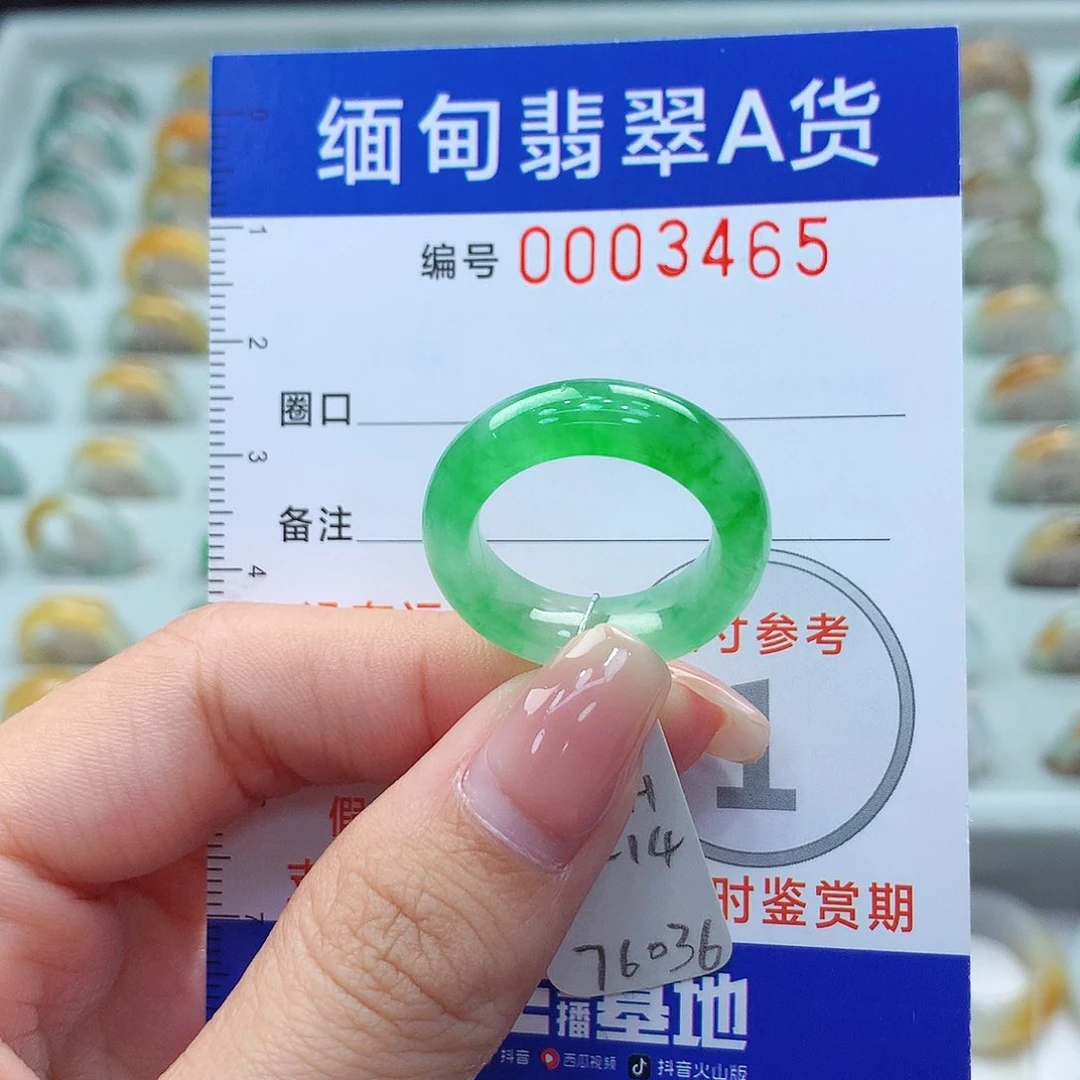 未镶嵌戒圈翡翠13.14号