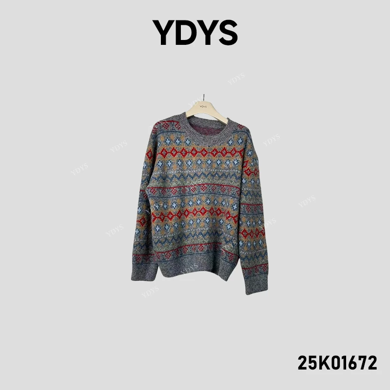 【YDYS】25K01672 2025新款时尚气质小众毛衣