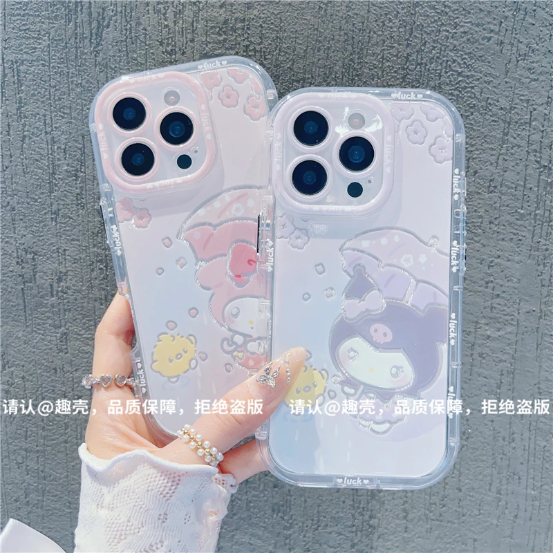 羽纱奶油壳适用苹果16/iPhone/华为荣耀/OPPO/VIVO/小米/手机壳潮