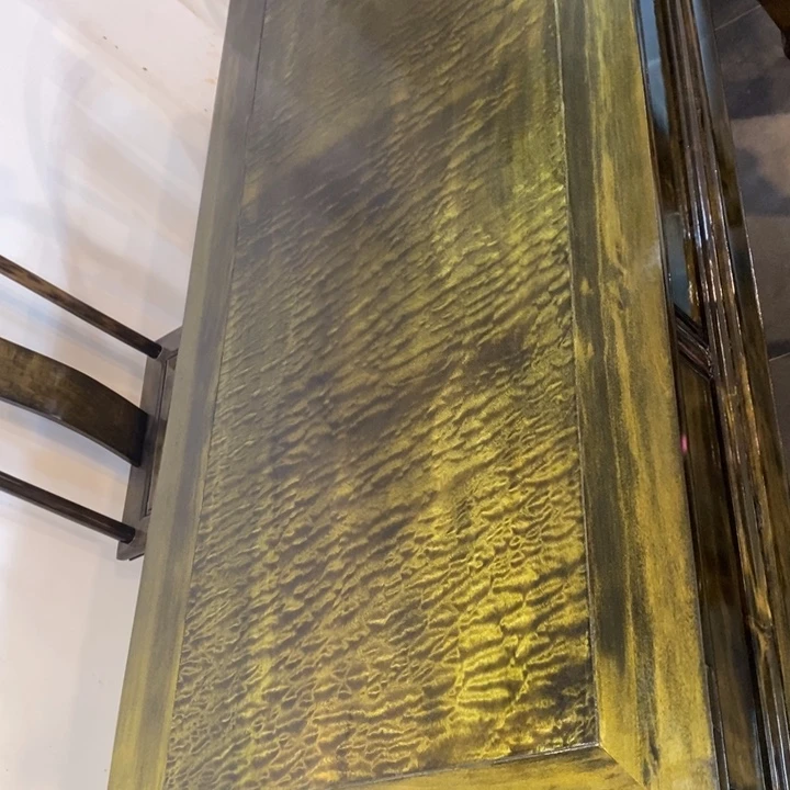 楠木158干泡茶桌七件套