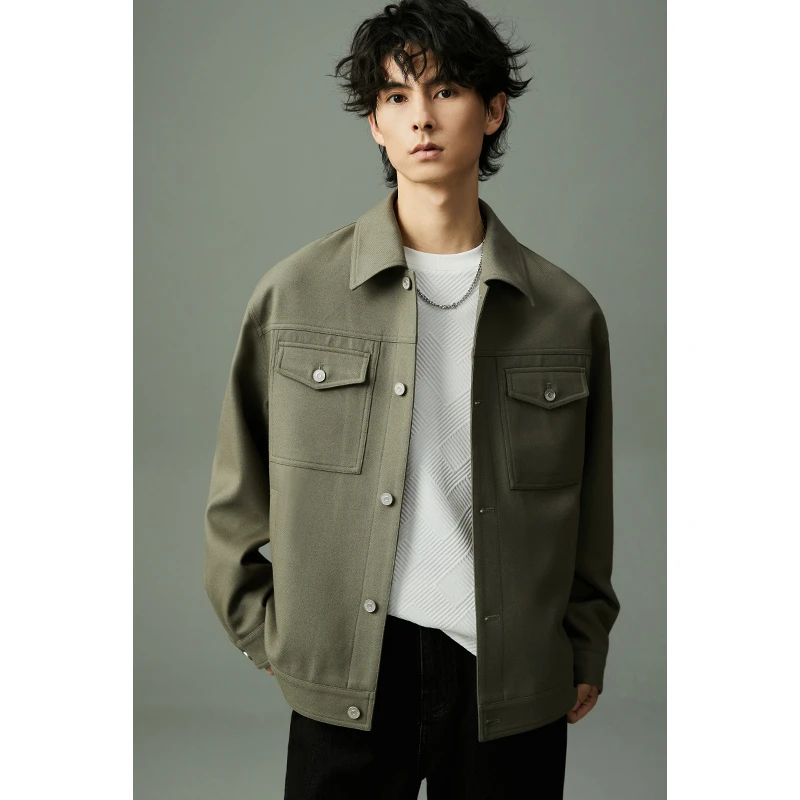 【品牌夹克春秋款断码清货】男士时尚翻领短款男装外套>多款式集合