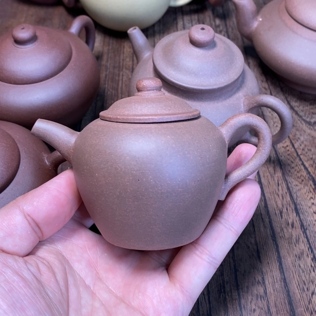 紫砂茶壶全手工摹古容量110cc