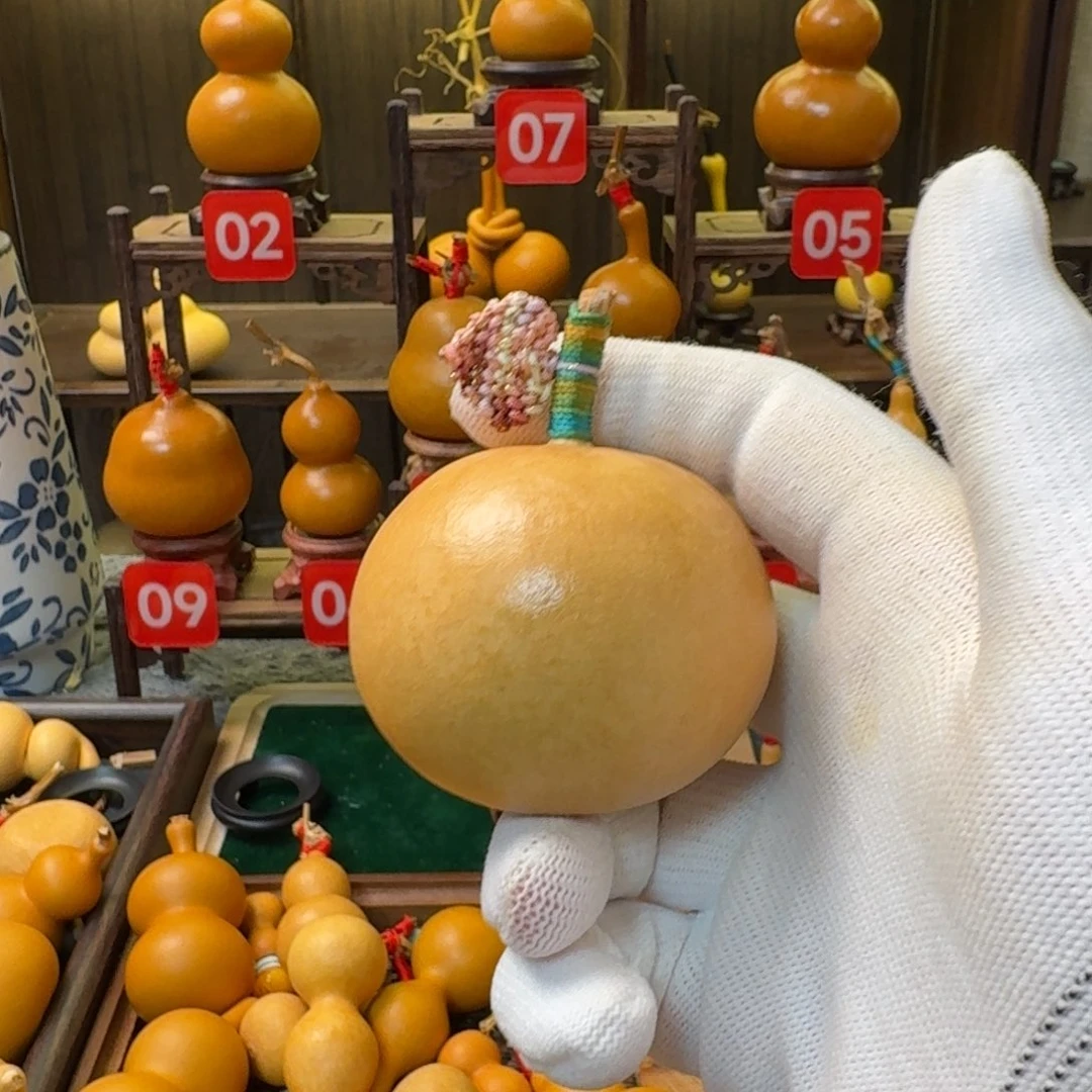 木精品小葫芦摆件手把件