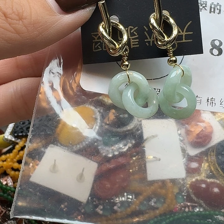 翡翠未镶嵌项链翡翠