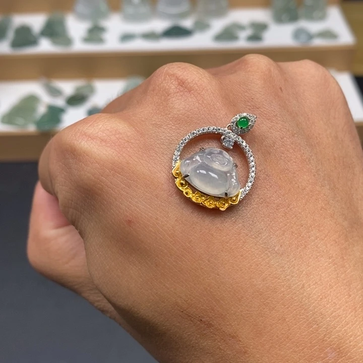 翡翠未镶嵌手链天然a货翡翠28