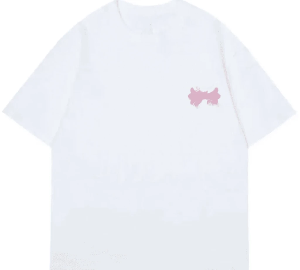 夏季三分袖刺绣女圆领潮流套头-LT337