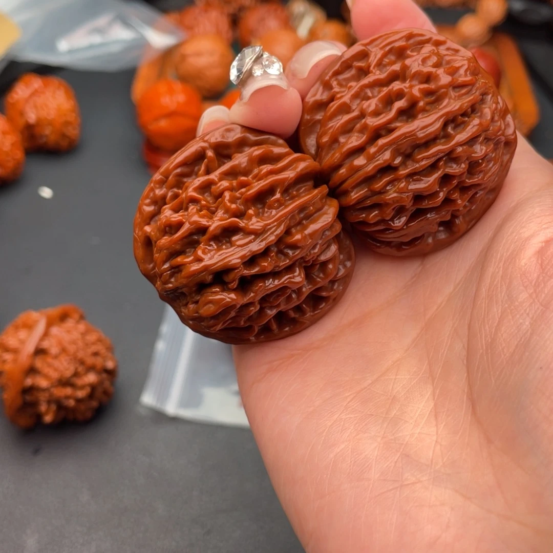 文玩核桃把件四座楼