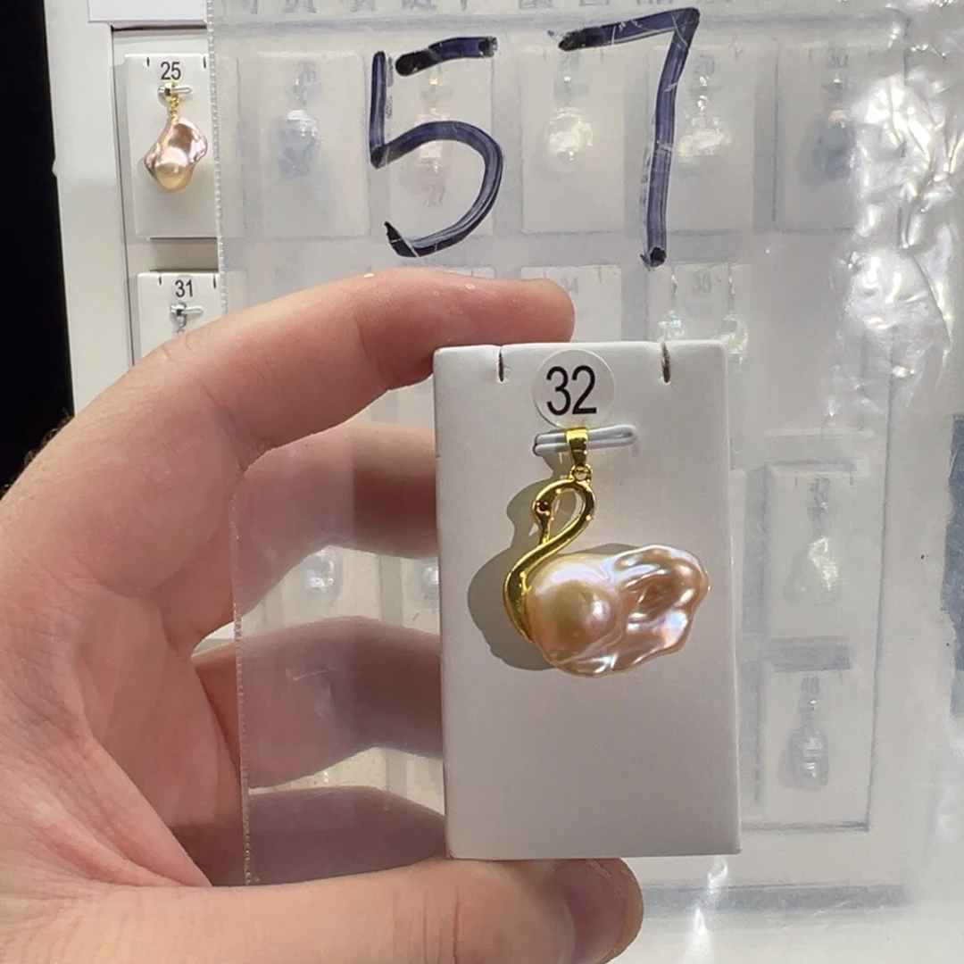 颈饰淡水珍珠合金