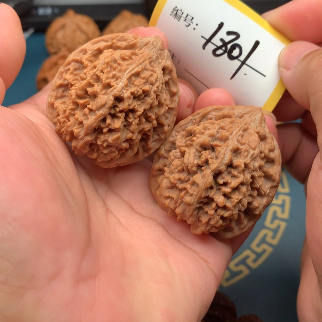 把件文玩核桃41全品老树百花山1801