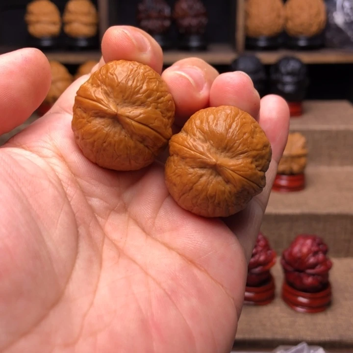 橄榄核吊坠16粗筋钢蛋30