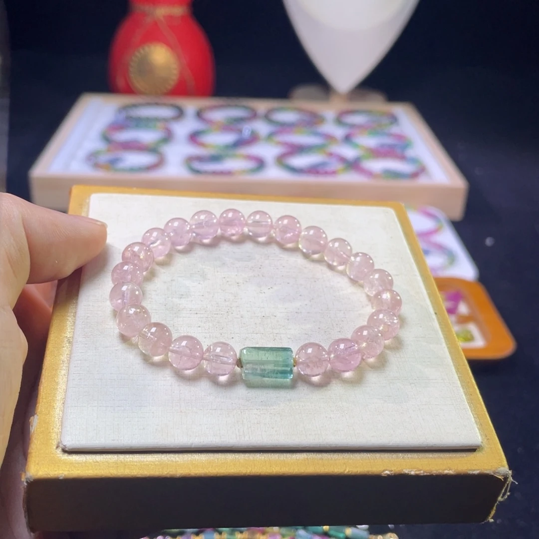 碧玺手链未镶嵌A12碧玺手串