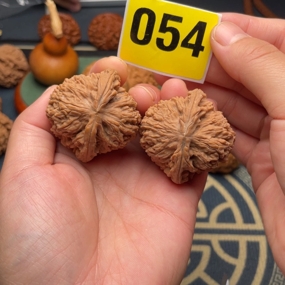 把件文玩核桃42全品球体南疆石054号